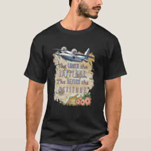 T-shirt Moins Latitude Meilleure Attitude Beach Bum Island