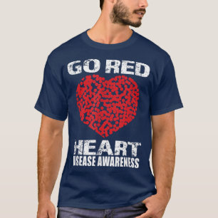 T-shirt Mois 2002 De Sensibilisation À La Santé Cardiaque