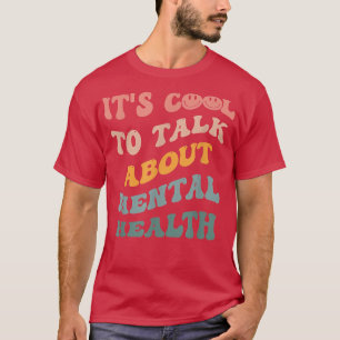 T-shirt Mois amusant de sensibilisation à la santé mentale