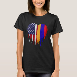 T-shirt Mois arménien de l'héritage des Américains