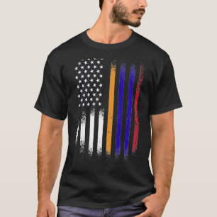 T-shirt Mois arménien du patrimoine américain Patriot armé