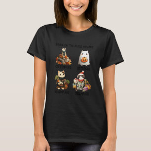 T-shirt Mois BER Mois de Ronronnement Automne Chat