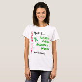 T-shirt Mois coeliaque national de conscience (Devant entier)