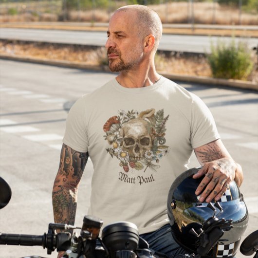T-shirt Mois crâne