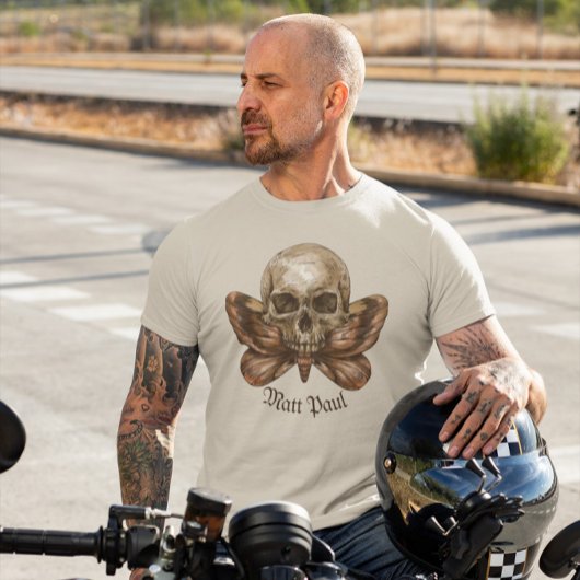 T-shirt Mois crâne