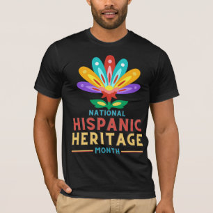 T-shirt Mois culturel national et coloré du patrimoine his