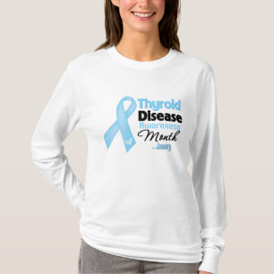 T-shirt Mois de conscience de maladie thyroïdienne