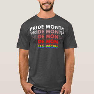T-shirt Mois de fierté démon drôle Sarcastique Fière arc-e