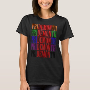 T-shirt Mois de la Fierté du démon de fer