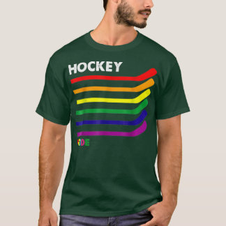 T-shirt Mois de la fierté LGBT Gay Transgenre Drapeau Hock