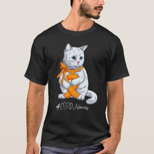 T-shirt Mois de la sensibilisation à la BPCO Ruban orange