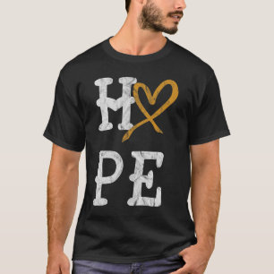 T-shirt Mois de la sensibilisation à la leucémie Espoir Ca