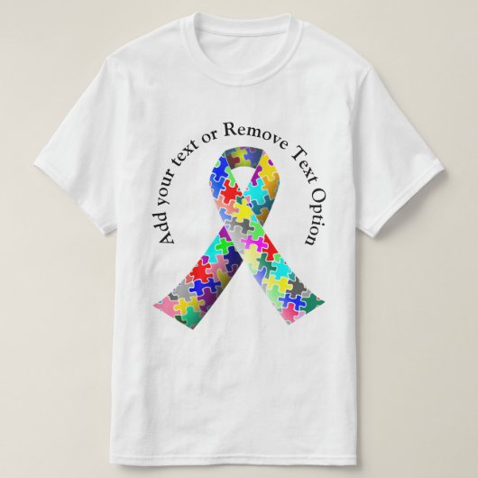 T-shirt Mois de la sensibilisation à l'autisme (Design devant)