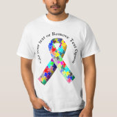 T-shirt Mois de la sensibilisation à l'autisme (Devant)