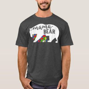 T-shirt Mois de la Sensibilisation sur l'autisme de l'ours