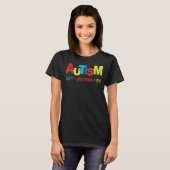 T-shirt Mois de l'autisme Accepter Comprendre l'amour Puzz (Devant entier)