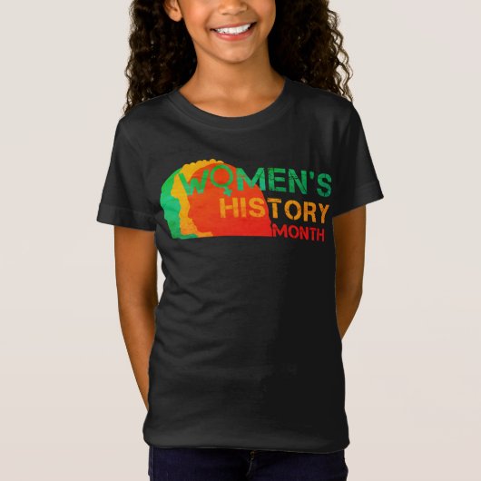 T-Shirt MOIS DE L'HISTOIRE DES FEMMES (Devant)