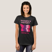 T-shirt Mois de l'histoire des femmes (Devant entier)