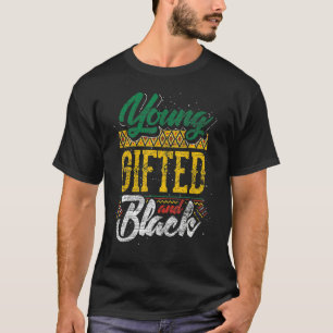 T-shirt Mois de l'histoire des jeunes et des Noirs Ame afr