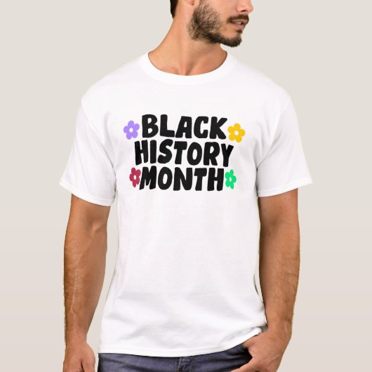 T-shirt Mois de l'histoire des Noirs (Devant)