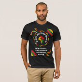 T-shirt Mois de l'histoire des Noirs (Devant entier)