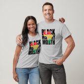T-Shirt Mois de l'Histoire des Noirs (Unisexe)