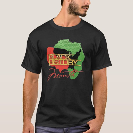 T-shirt Mois de l'histoire des Noirs 1446 (Devant)