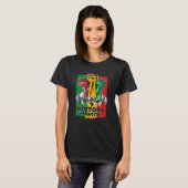 T-shirt Mois de l'histoire des Noirs 2023 main forte Améri (Devant entier)