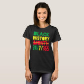 T-shirt Mois de l'histoire des Noirs 247365 African Americ (Devant entier)