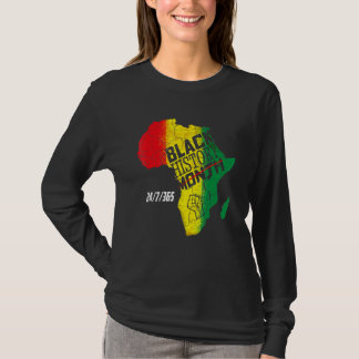 T-shirt Mois de l'histoire des Noirs 247365 Melanin 2022