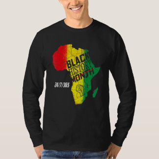 T-shirt Mois de l'histoire des Noirs 247365 Melanin 2022