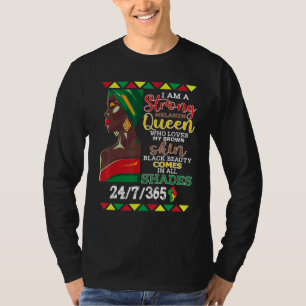 T-shirt Mois de l'histoire des Noirs 247365 Melanin Africa