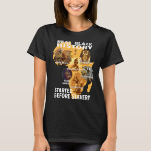 T-shirt Mois de l'histoire des Noirs 247365 Melanin Africa
