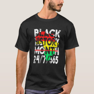 T-shirt Mois de l'histoire des Noirs 247365 Melanin BLM Am