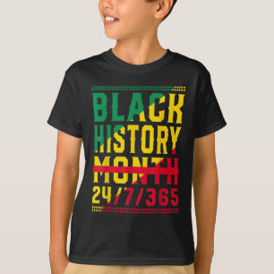 T-shirt Mois de l'histoire des Noirs 247365 Melanin Pride