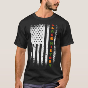 T-shirt Mois de l'histoire des Noirs 247365 Pride Africain