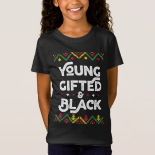 T-Shirt Mois De L'Histoire Des Noirs Africains Jeunes Et C