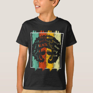 T-shirt Mois de l'histoire des Noirs Afro-Américains à la