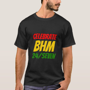 T-shirt Mois de l'histoire des Noirs CÉLÉBRER BHM 24/SEPT