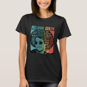 T-shirt Mois de l'histoire des Noirs Célébrité de pays afr
