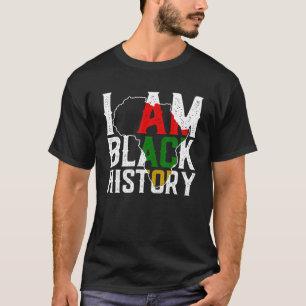 T-shirt Mois de l'histoire des Noirs Femme africaine - Afr