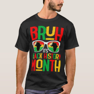 T-shirt Mois de l'histoire des Noirs Gamin Garçon Hommes A
