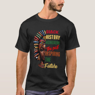 T-shirt Mois de l'histoire des Noirs Hommage au passé Insp