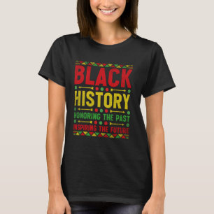 T-shirt Mois de l'histoire des Noirs Hommage au passé Insp
