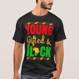 T-shirt Mois de l'histoire des Noirs Jeunes femmes Hommes