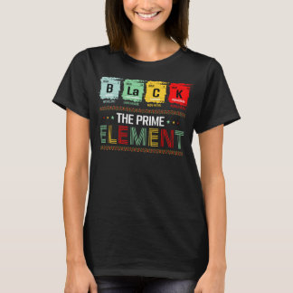 T-shirt Mois de l'histoire des Noirs L'élément primordial