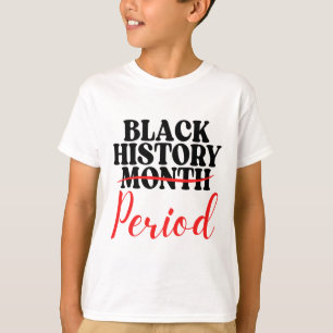T-shirt Mois de l'histoire des Noirs Période Afrocentrique