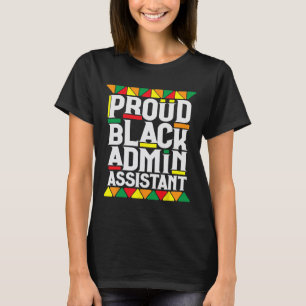 T-shirt Mois de l'histoire des Noirs pour l'Istan administ