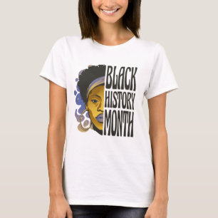 T-shirt Mois de l'histoire des Noirs - Reine femme mélanin