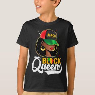 T-shirt Mois de l'histoire des Noirs Reine noire